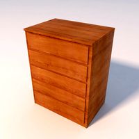 Dresser or Filing Cabinet with Handles