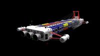 Heavy SciFi Cargo Freighter