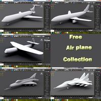 3d max Airplane collection
