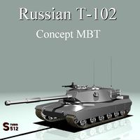 Russian T-102 MBT