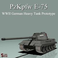 E-75 German Heavy Tank