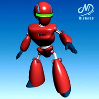 Futuristic Robot - Model 23-A