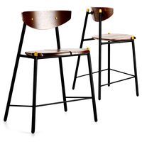 Distict Eight Kink Counter Stool