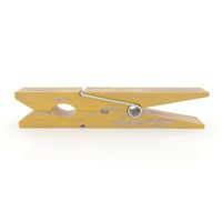CLOTHES PEG PAINTED YELLOW