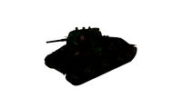 Tank A-20 Lowpoly
