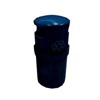 Trash bin low poly