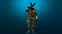Soldier-military-army-3d model-5-Rigged with Animation file