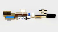 Low Poly Furniture Assets