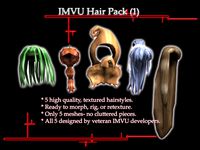IMVU Hair Pack 1