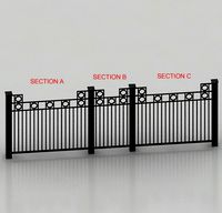 Rod Iron Fence