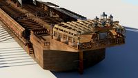 Spanish Galley 16th Century 3D Model