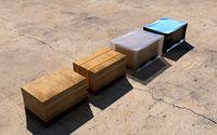 Boards and pallet