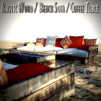 Rustic Wood Beach Furniture