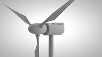 horizontal wind generator