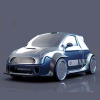 Pocket Rocket - game-ready car model