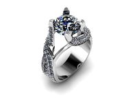 Twisted wedding ring
