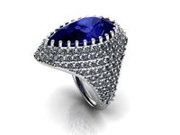 Pear Shape Ring