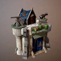 Free 3D Defence tower - Game ready