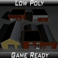 Factory Building Set 7
