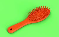 Wooden hairbrush