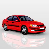 Saab 9-3 3D