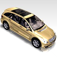 Mercedes R Class 3D