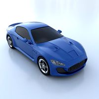 Maserati Hybrid Car Exterior
