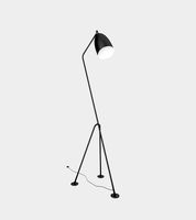 Anthracite floor lamp