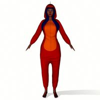 Girl kigurumi dragon 2