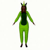 Woman kigurumi unicorn 4