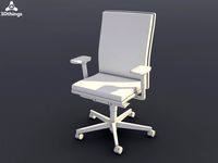mr 24 Swivel chair with hight backrest