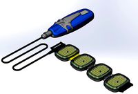 COVID Sanitization UV Bracelet Light Recovery System