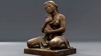 Woman and Child Sculpture