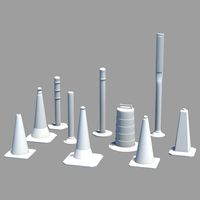 road safety cone