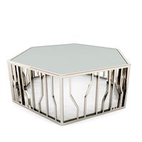 Reflections Shaped Cocktail Table