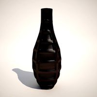 Vase Grid Blue 43cm Kare Design