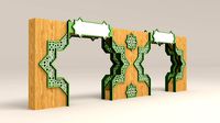 gate islamic ornament