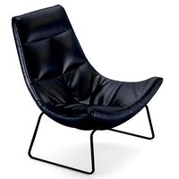Leren fauteuil Hugo Armchair
