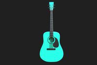 Guitar green