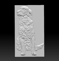 sitting dog