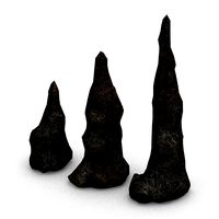 Stalagmite Set - Cracks