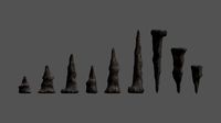 Stalagmite Set