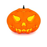 Halloween Pumpkin Low Poly