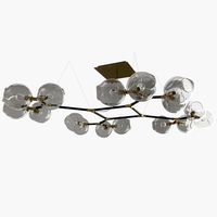Horus pendant light for centre of ceiling from Brabbu
