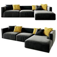 Shangai Sofa by Poliform option 02