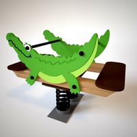 Playground Spring - Crocodile