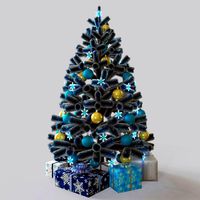Christmas tree with gifts