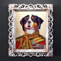 A set of framed reproductions "Madeleine".