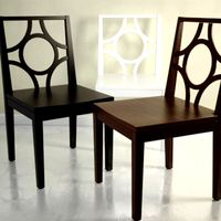 Circle Cutout Chair