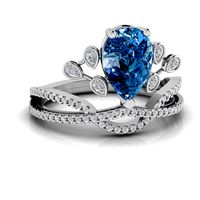 Drop gem ring